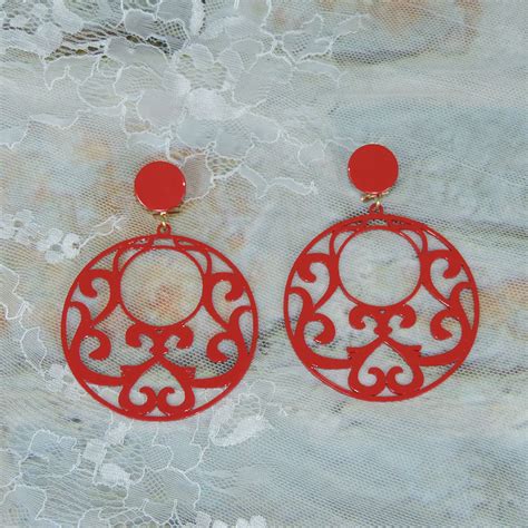 Flamenco Accessories Flamenco Earrings Made In Spain