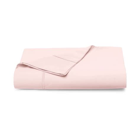 Cotton Queen Flat Sheet Light Pink 400 Thread Count 100 Long Staple