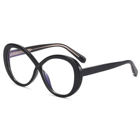 Dioptrie Clear Noir Complet Lunettes De Lecture Anti Lumi Re