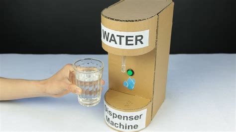 How To Make Water Dispenser Machine From Cardboard Great Ideas 9th