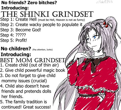 Shinki 1 Touhou Mom 💪💪💪 She Still Has A Kid Lmao Junko 🤣 Couldnt Even