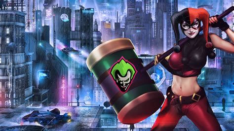 Harley Quinn Arkham Assault Walpaper By Arkhamverse On Deviantart