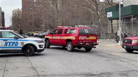 Fdny Battalion 11 Chief Responding Against Traffic From Quarters On