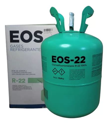 Gás Refrigerante R 22 13 6kg Eos Modelo G2180 Botija Parcelamento