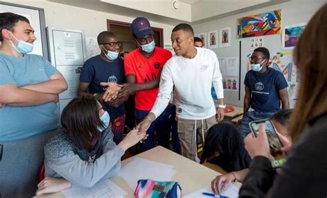 Kylian Mbappe Psg Fondation