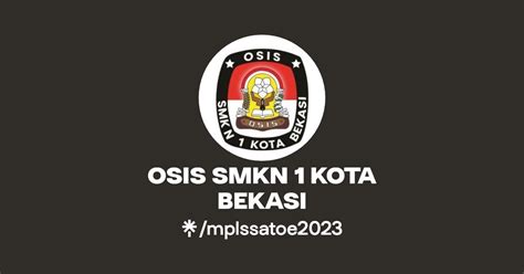 Osis Smkn 1 Kota Bekasi Instagram Tiktok Linktree