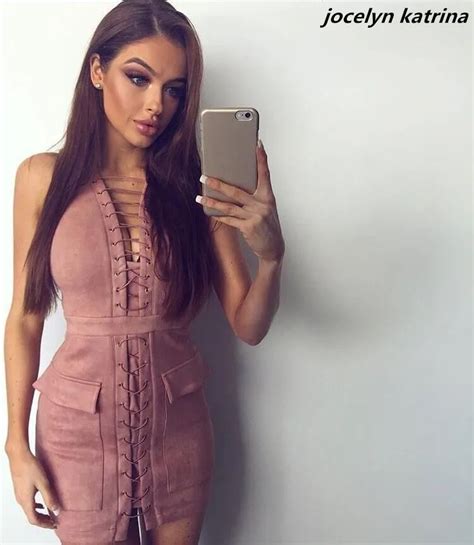 Jocelyn Katrina Marca Bolso Sexy Camur A Vestido Bodycon Ver O Vestido