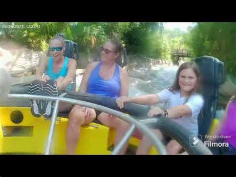 Congo River Rapids On Ride POV Busch Gardens Tampa YouTube