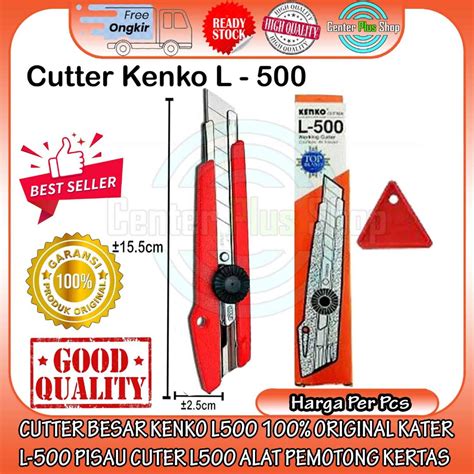 Jual Cutter Besar Kenko L Kater L Pisau Cuter L Alat