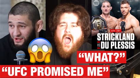 THE MMA GURU RAGES At Khamzat Chimaev BEING PROMISED WINNER Of Sean