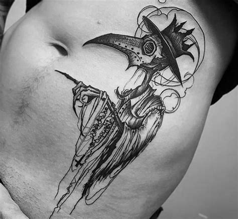 53 Amazing Plague Doctor Tattoo Designs For Men