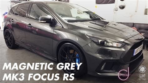 Magnetic Grey Mk3 Ford Focus Rs By Offset Detailing Essex Youtube