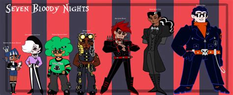 New lineup chart – @sevenbloodynightsvn on Tumblr