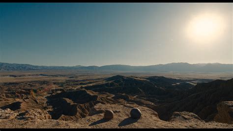 Everything Everywhere All At Once Stone Landscape Horizon Wallpaper