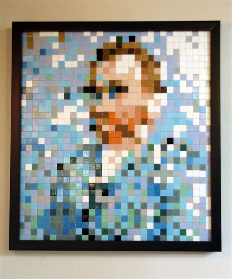 Vincent Van Gogh Pixel Art by Jorge Campos