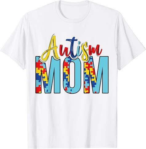 Autism Mom Life Puzzle Mothers Day Autism Mom T Shirt