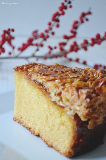 Tosca cake Gâteau suédois aux amandes caramélisées