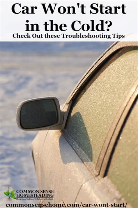 Car Won T Start In The Cold Check Out These Troubleshooting Tips