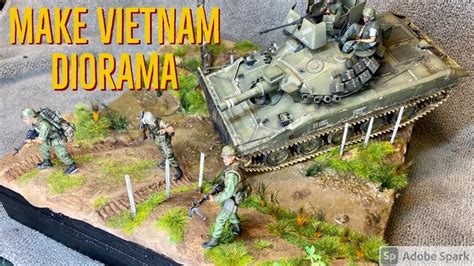 Make diorama Vietnam 1:35 #diorama #vietnamwar #makediorama - YouTube