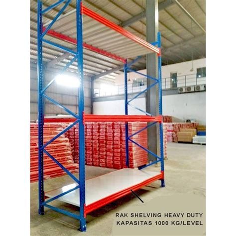 Jual Rak Gudang Heavy Duty Shelving Kapasitas 1 Ton Rak Besi 3