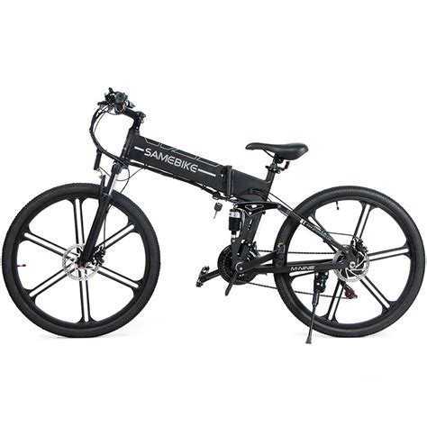 Samebike Lo Ii Folding Electric Bike V W Ah Battery Max Speed