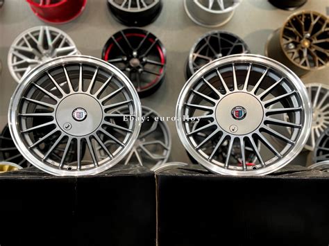 New Inch X Alpina Style Et J J Grey Oldschool Wheels For