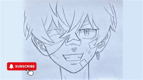 Anime Drawing How To Draw Chifuyu Matsuno From [ Tokyo Revengers