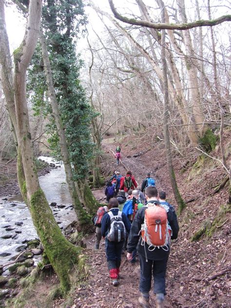 Footpath Beside The Nant Menasgin Gareth James Cc By Sa