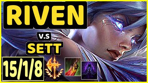 Alois Riven Vs Sett Kda Top Challenger Gameplay Euw Youtube