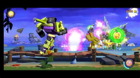 Angry Birds Transformers Gameplay With Devastator Youtube