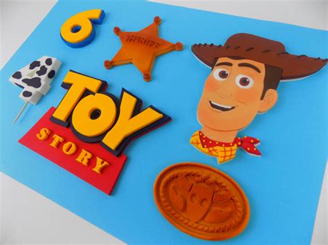 Handmade Edible Toy Story Cake Topper Birthday Decoration Etsy Uk