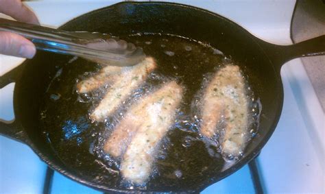 Frying Fish How To Cook Breaded Fried Lake Erie Perch In A Cast Iron