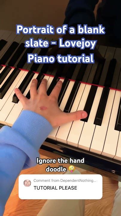 Portrait Of A Blank Slate Lovejoy Piano Tutorial Youtube