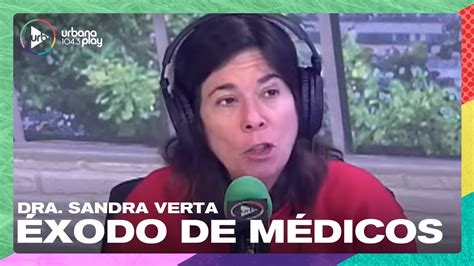 Éxodo de médicos Sandra Verta pediatra en el Hospital de Niños de San