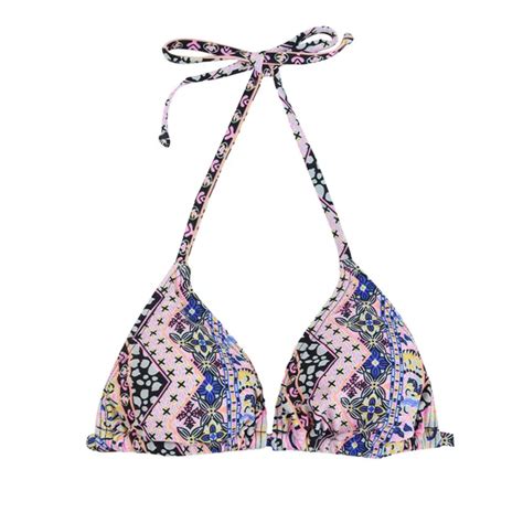 M M Women Bikini Top Micro Bikini Samll Push Up Ruched String Solid Swimwear Beach Sexy Swimsuit