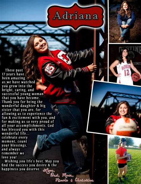 Senior Ad Templates