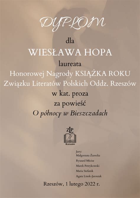 Wiesław Hop O północy w Bieszczadach Strefa Kryminału