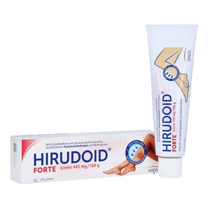 Hirudoid FORTE Creme bei Venenentzündungen und Blutergüssen 100 g 100