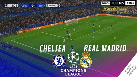 Chelsea Vs Real Madrid Champions League Abr 18 2023 Simulacion