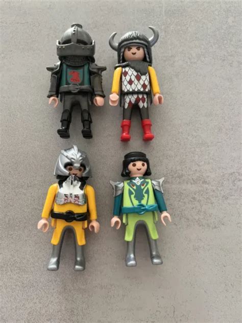 Lot De Personnages Chevaliers Playmobil Eur Picclick Fr