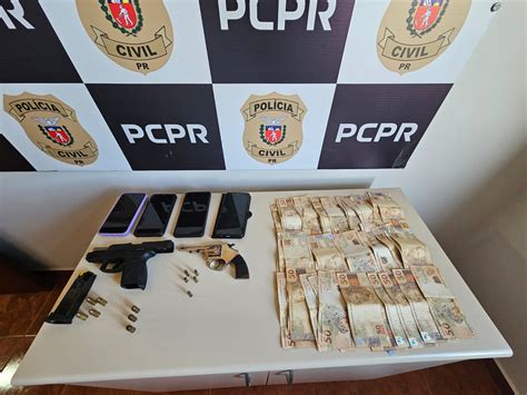 Pcpr Prende Homem Por Recepta O E Porte Ilegal De Arma De Fogo Em