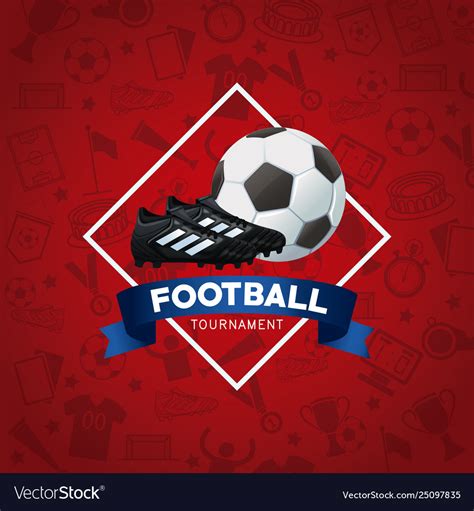 Russian Soccer Tournament Royalty Free Vector Image