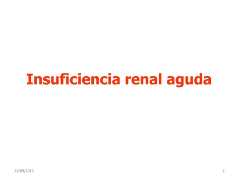 Insuficiencia Renal Aguda PPT Descarga Gratuita