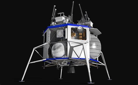 Jeff Bezos Unveils Blue Moon Lunar Lander Plans To Go To The Moon By