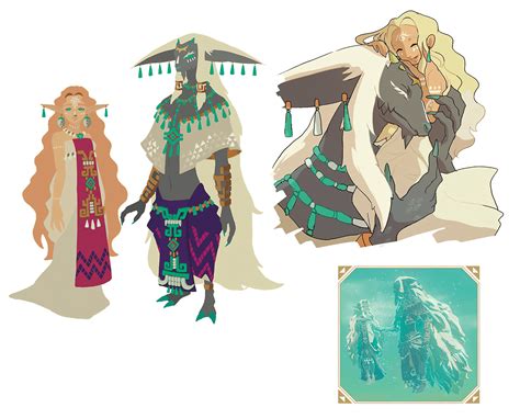 Rauru And Sonia Concepts The Legend Of Zelda Tears Of The Kingdom