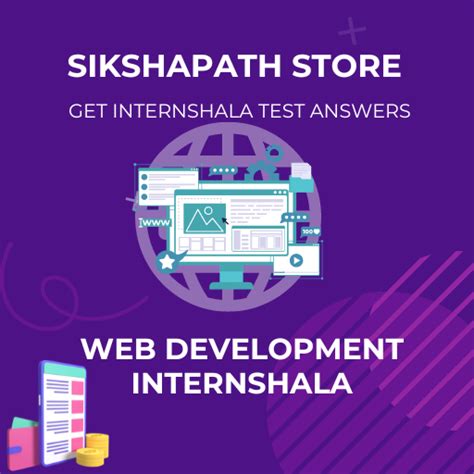 Web Development Internshala Final Test Answers Sikshapath Store