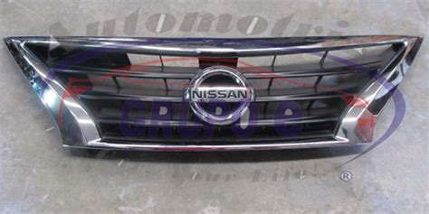 Parrilla Cromada Versa V Drive Al Orig Nissan Meses Sin