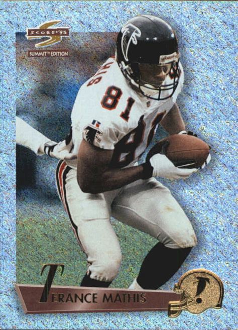 1995 Summit Ground Zero Atlanta Falcons Football Card 13 Terance