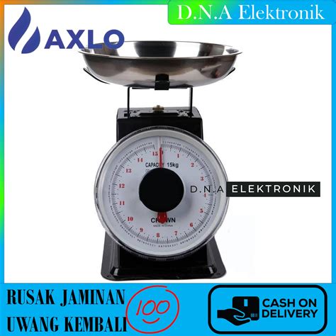 Timbangan Axlo Kg Timbangan Duduk Jarum Analog Quality Timbangan