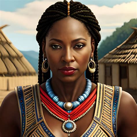 African Warrior Woman #15 by helderres